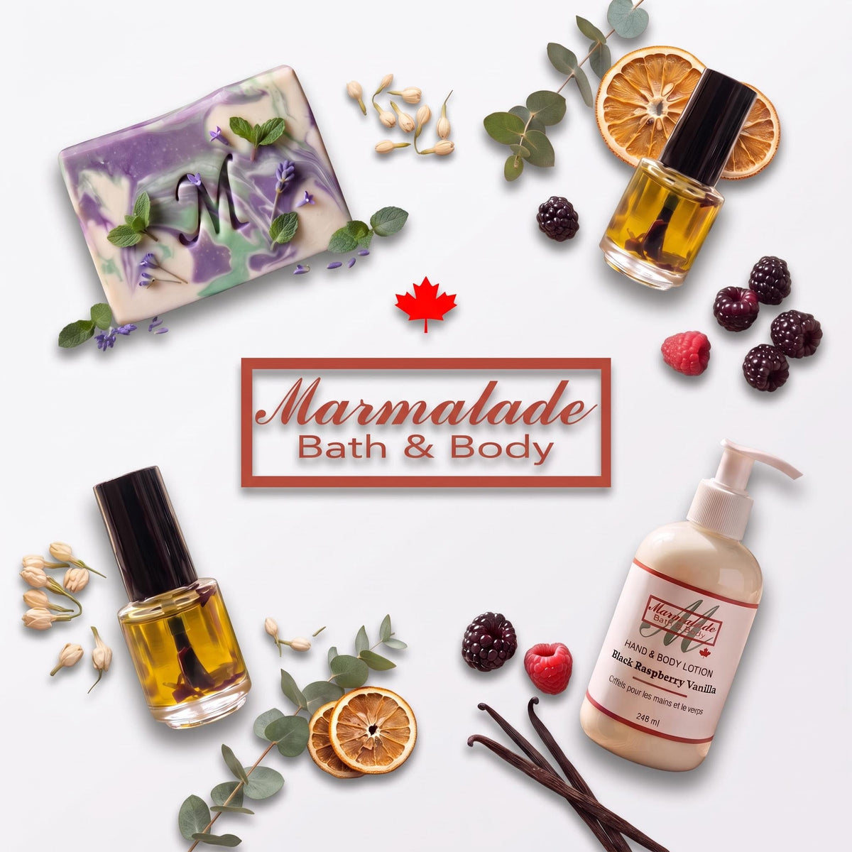 Natural Bath and Body Products